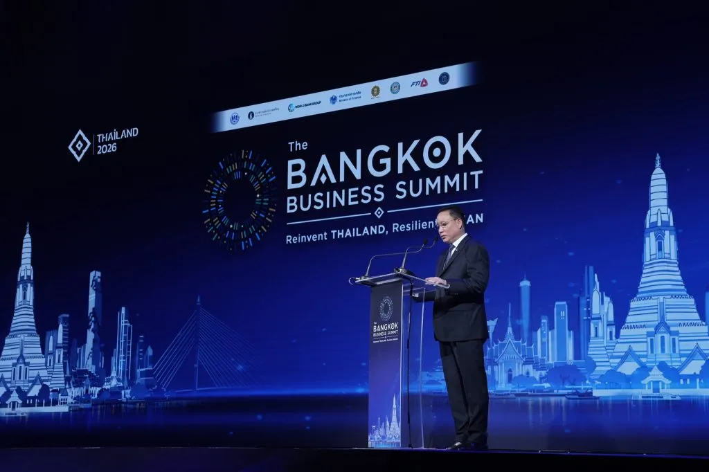 JSCCIB Chairman Payong Srivanich speaks at Bangkok Business Summit 2026