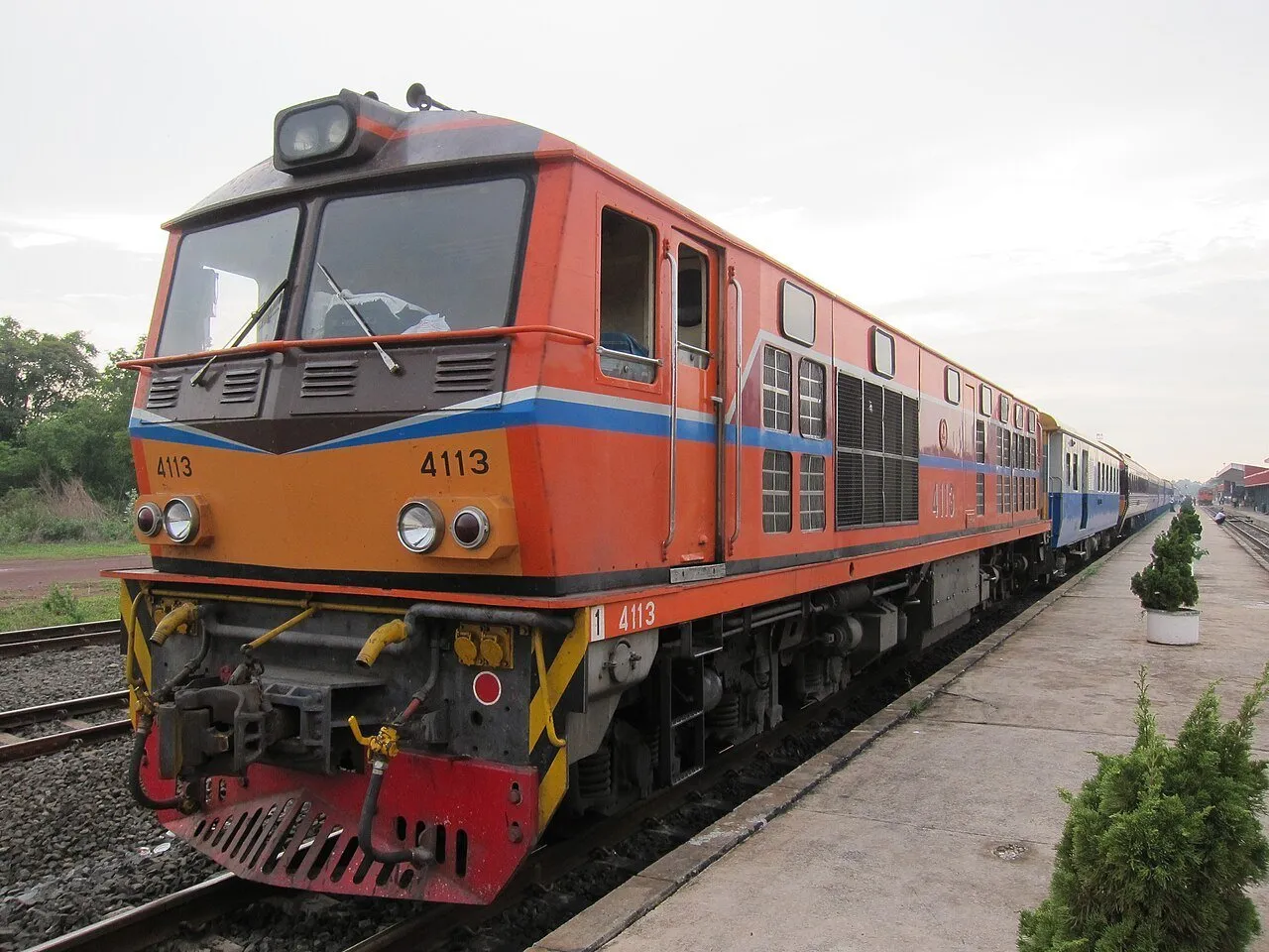 Bangkok to Vientiane Train, Train Number 133