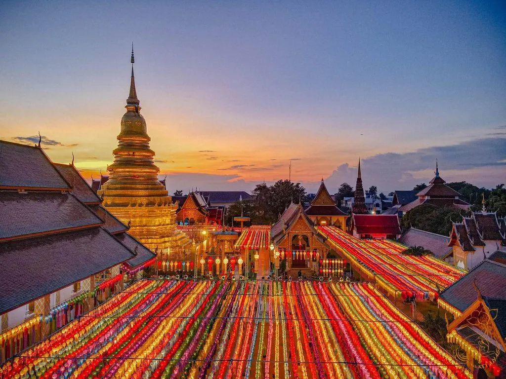 Lamphun Hundred Thousand Lanterns Festival