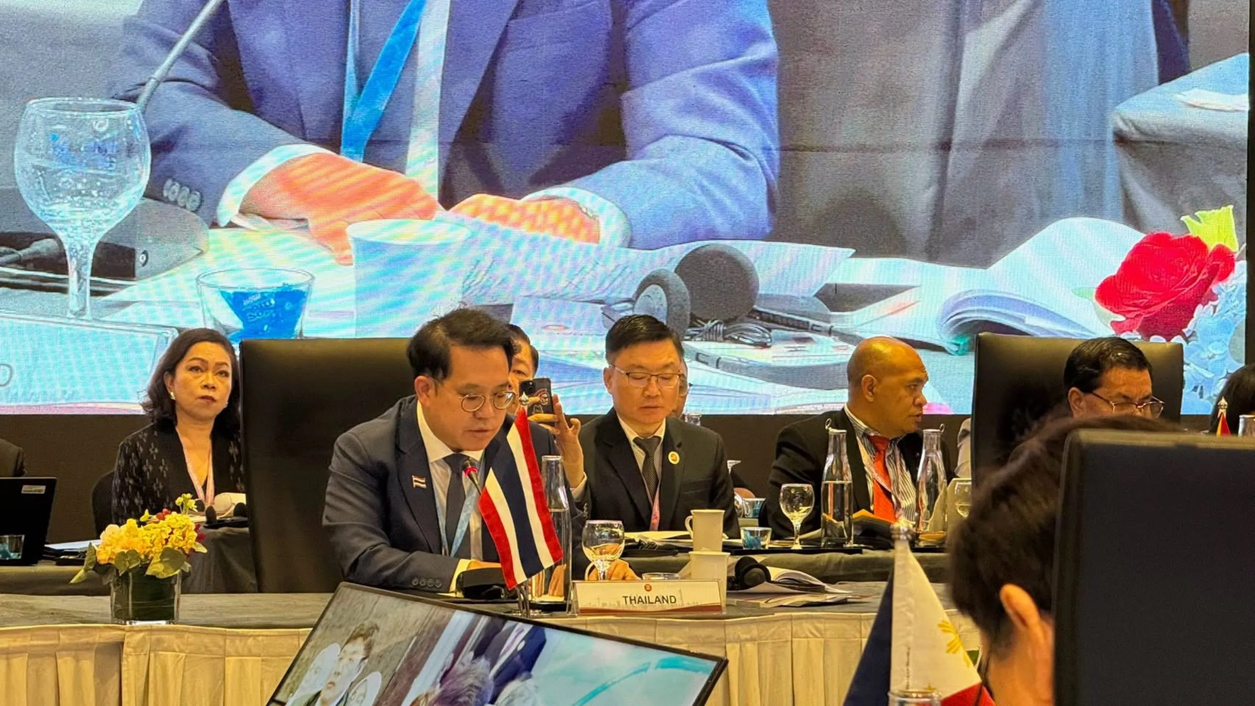 Thailand’s delegation attends the 17th ASEAN Health Ministers’ Meeting in Kuala Lumpur